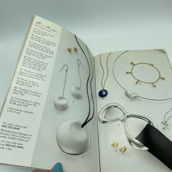 Vintage Tiffany & Co. 1996 Spring Selections Catalog "Hook and Eye Bangle" Cover - Picture 8 of 15